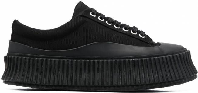 Jil Sander Low-top sneakers Zwart