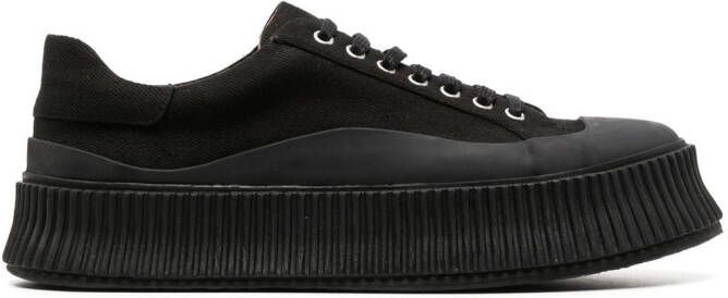 Jil Sander Low-top sneakers Zwart