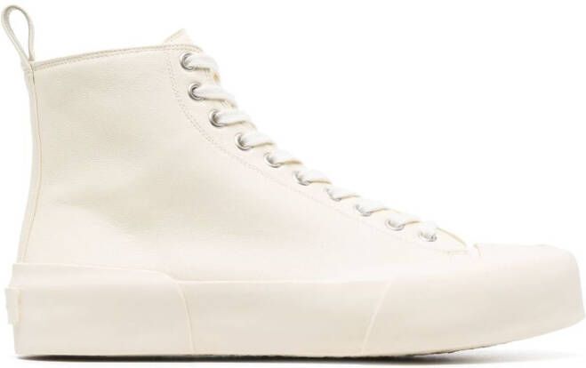 Jil Sander High-top sneakers Beige