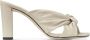 Jimmy Choo 85 mm Avenue sandalen met gedraaid detail Beige - Thumbnail 1