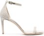 Jimmy Choo Alva leren sandalen Zilver - Thumbnail 1