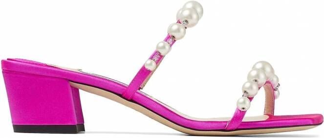 Jimmy Choo Amara sandalen Roze