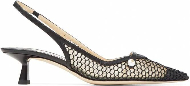 Jimmy Choo Amita slingback pumps Zwart