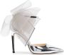 Jimmy Choo Averly pumps met oversized strik Zilver - Thumbnail 1