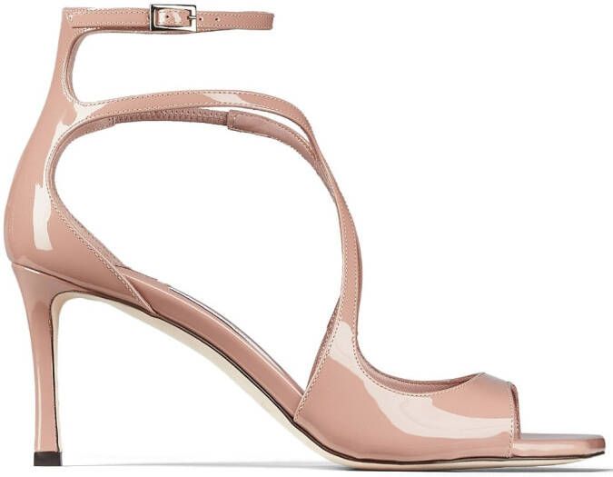 Jimmy Choo Azia lakleren sandalen Roze