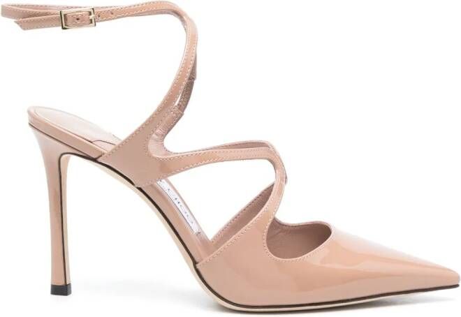 Jimmy Choo Azia pumps met puntige neus Roze