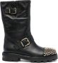 Jimmy Choo Biker II laarzen verfraaid met studs Zwart - Thumbnail 1