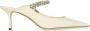 Jimmy Choo Bing leren muilen Beige Dames - Thumbnail 1