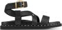 Jimmy Choo Blaise leren sandalen Zwart - Thumbnail 1
