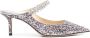 Jimmy Choo Bling 65 glitter muiltjes Roze - Thumbnail 1