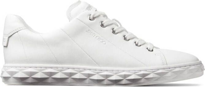 Jimmy Choo Diamond Light low-top sneakers Wit