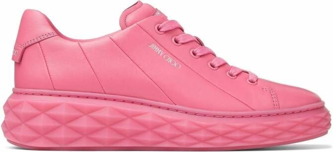 Jimmy Choo Diamond Light Maxi F sneakers Roze