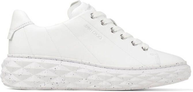 Jimmy Choo Diamond Light Maxi F sneakers Wit