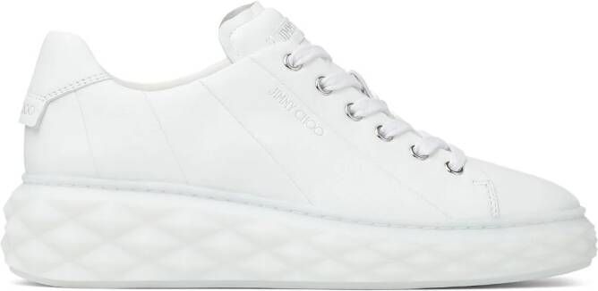 Jimmy Choo Diamond Light Maxi F sneakers Wit