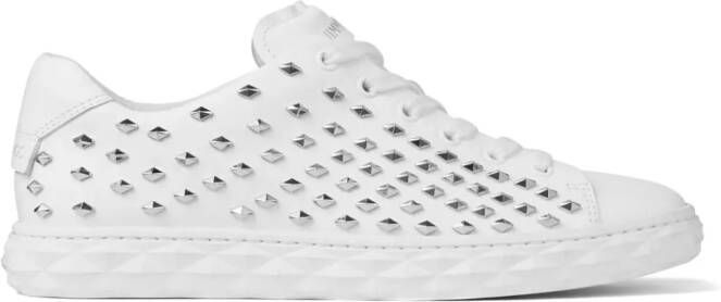 Jimmy Choo Diamond Light sneakers Wit