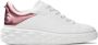 Jimmy Choo Diamond Maxi sneakers met metallic effect Wit - Thumbnail 1