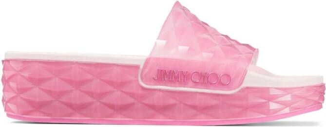Jimmy Choo Diamond sandalen Roze
