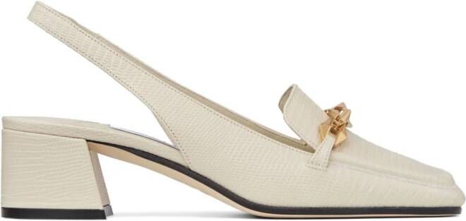 Jimmy Choo Diamond Tilda slingback pumps 45 mm Beige