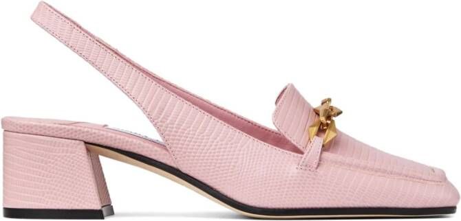 Jimmy Choo Diamond Tilda slingback pumps 45 mm Roze