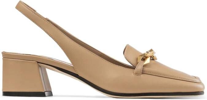 Jimmy Choo Diamond Tilda slingback pumps Beige