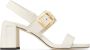 Jimmy Choo Hawke 70 mm sandalen met gesp Wit - Thumbnail 1