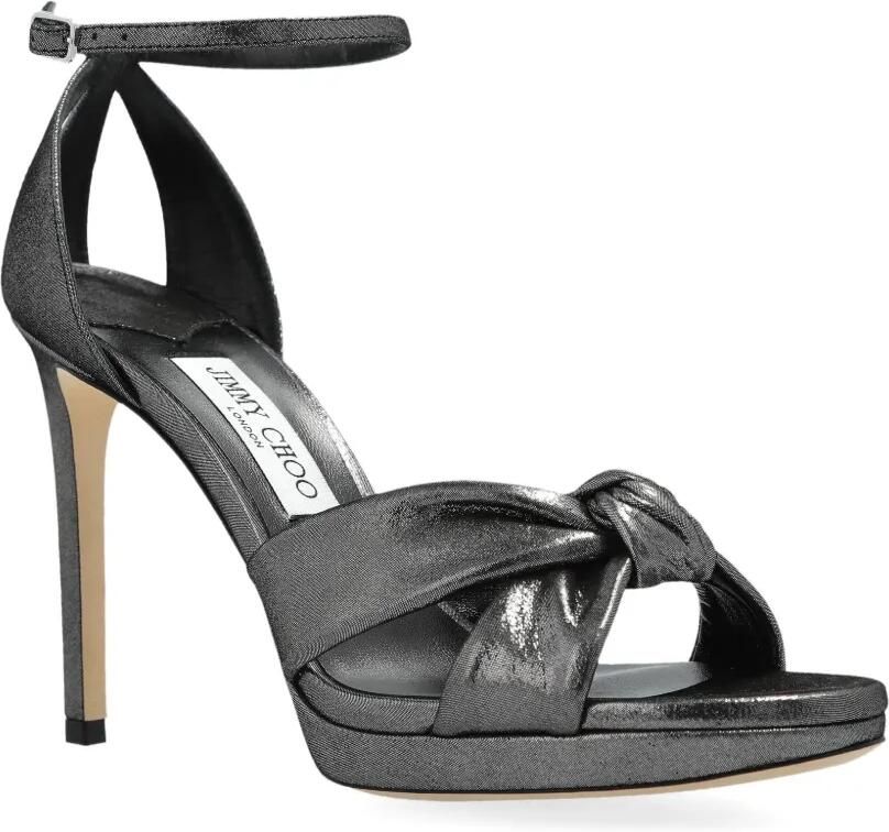 Jimmy Choo 100 mm Rosie sandalen Grijs