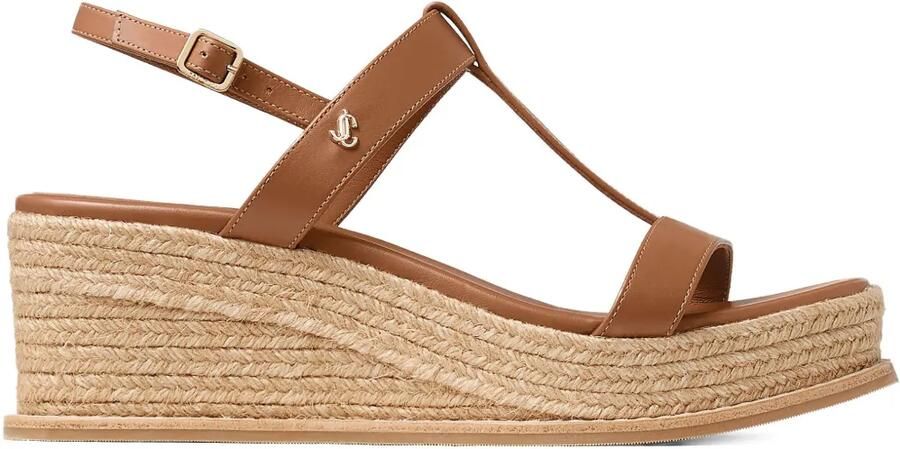Jimmy Choo 60 mm Theia espadrilles Bruin