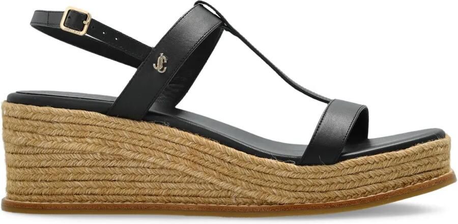 Jimmy Choo 60 mm Theia espadrilles Zwart - Foto 3