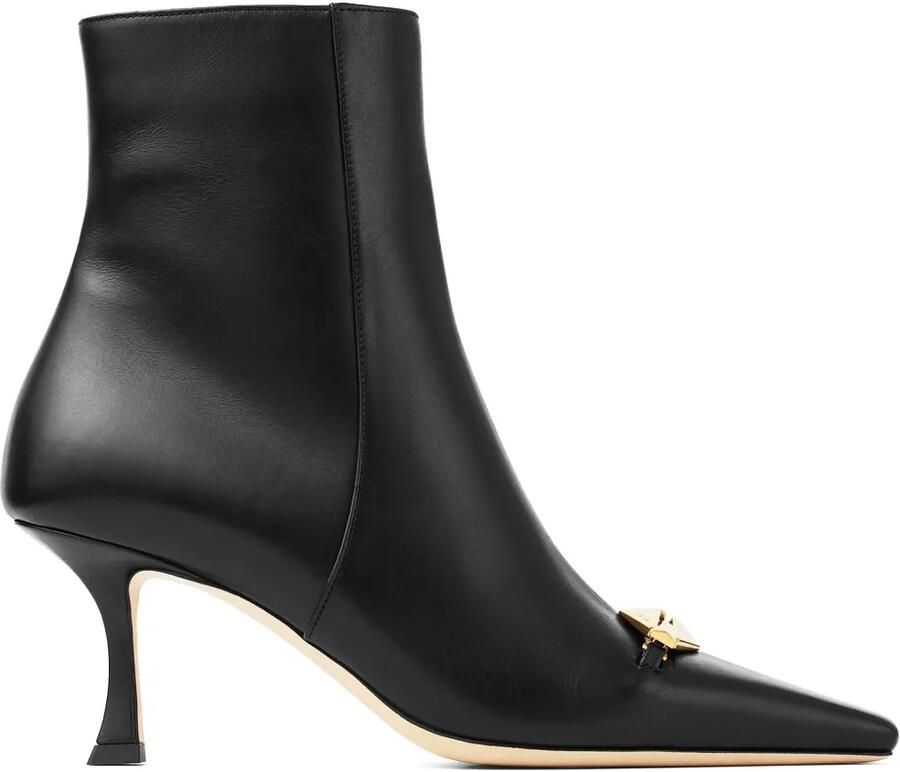 Jimmy Choo 70 mm Ryker enkellaarzen Zwart