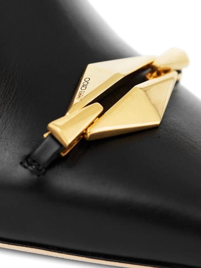 Jimmy Choo 70 mm Ryker enkellaarzen Zwart - Foto 4