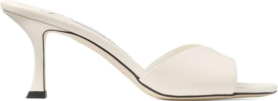 Jimmy Choo 70 mm Skye leren sandalen Wit
