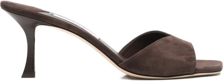 Jimmy Choo 70 mm Skye sandalen Bruin