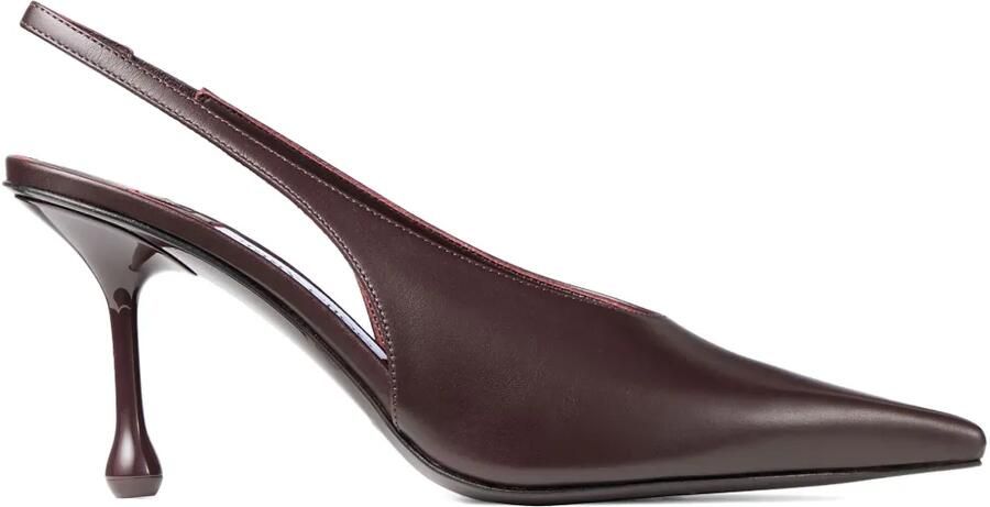 Jimmy Choo 80 mm Isa slingback pumps Bruin