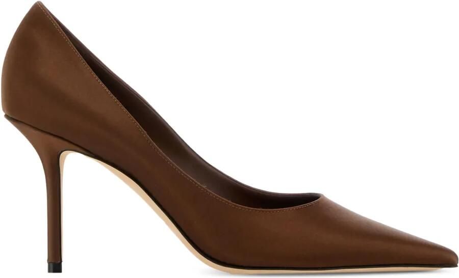 Jimmy Choo 85 mm Love pumps met hak Bruin
