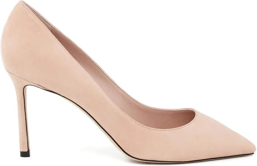 Jimmy Choo 85 mm Romy suède pumps Beige