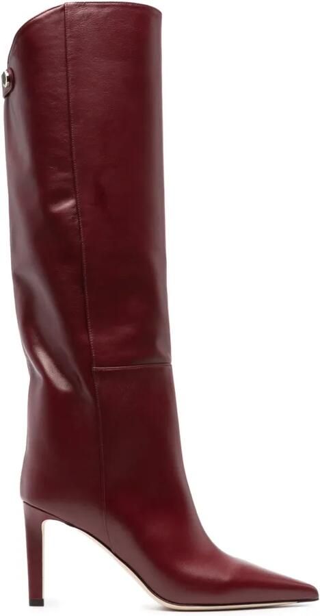 Jimmy Choo Alizze knee boots 85 Rood