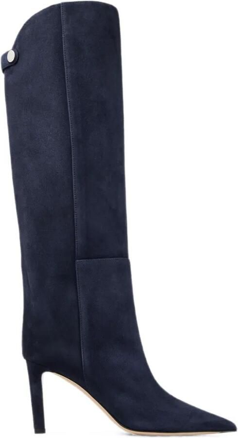 Jimmy Choo Alizze knielaarzen 85 Blauw