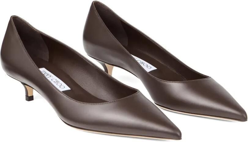 Jimmy Choo Amelia 35 pumps met puntige neus Bruin - Foto 4