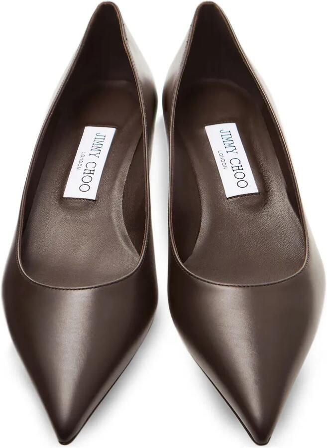 Jimmy Choo Amelia 35 pumps met puntige neus Bruin - Foto 3