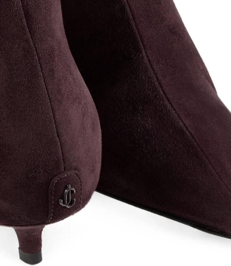 Jimmy Choo Amis knielaarzen 35 Rood - Foto 4