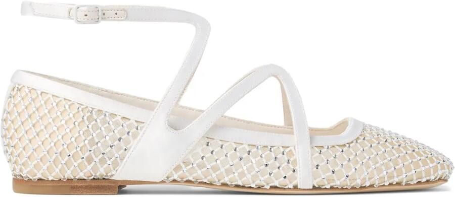 Jimmy Choo Astoria ballerina's Beige