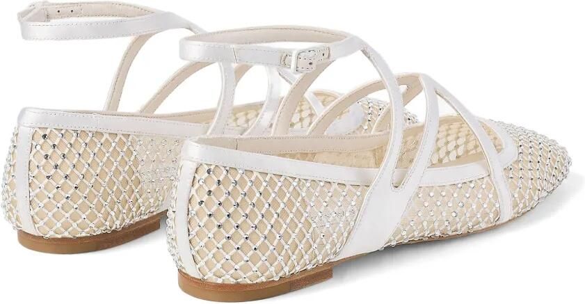 Jimmy Choo Astoria ballerina's Beige - Foto 5