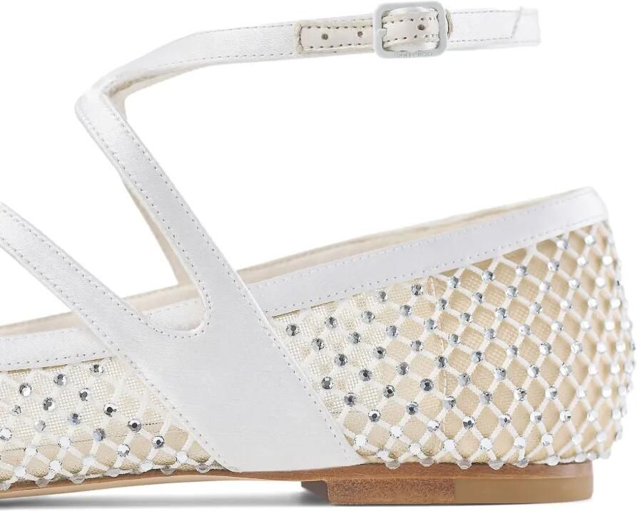 Jimmy Choo Astoria ballerina's Beige - Foto 2