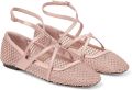 Jimmy Choo Astoria ballerina's Roze - Roze