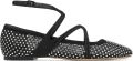 Jimmy Choo Astoria ballerina's Zwart - Zwart