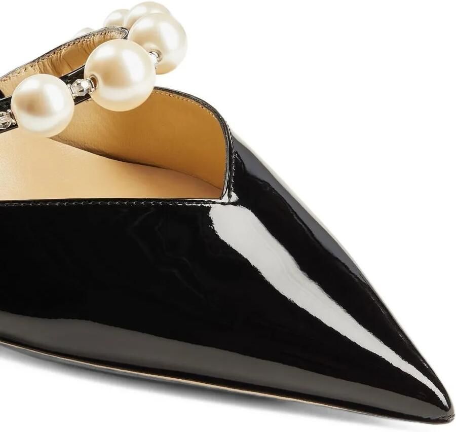 Jimmy Choo Aurelie pearl-embellished pumps Zwart - Foto 2