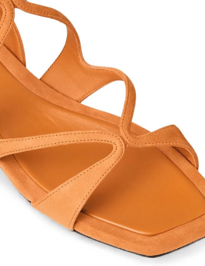 Jimmy Choo Ayla sunset suède sandalen Oranje - Foto 3