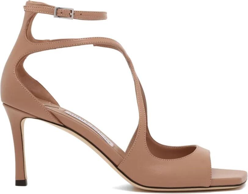 Jimmy Choo Azia 95 mm sandalen met hak Beige