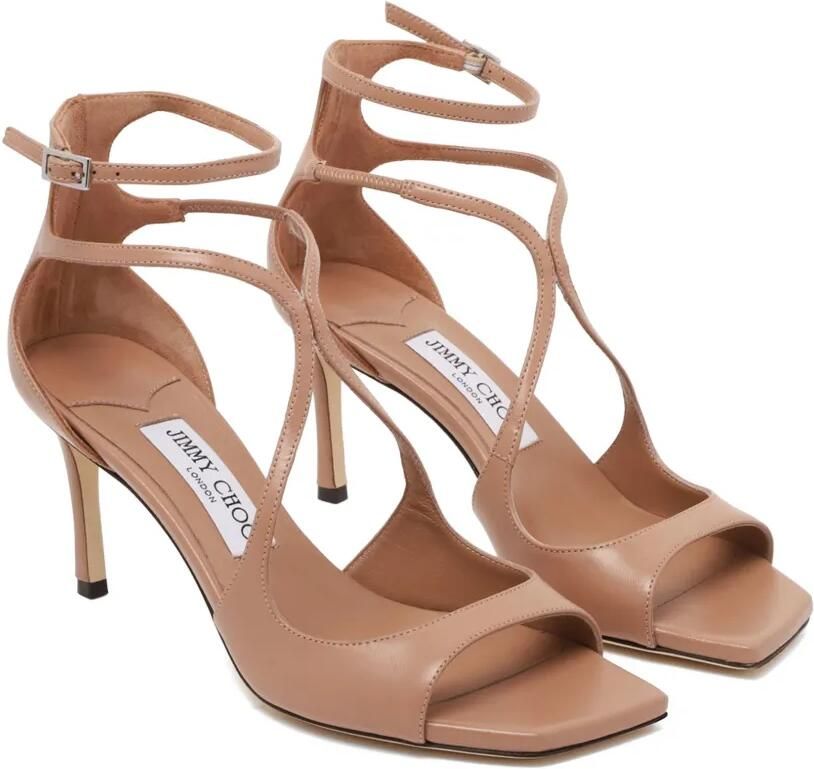 Jimmy Choo Azia 95 mm sandalen met hak Beige - Foto 3