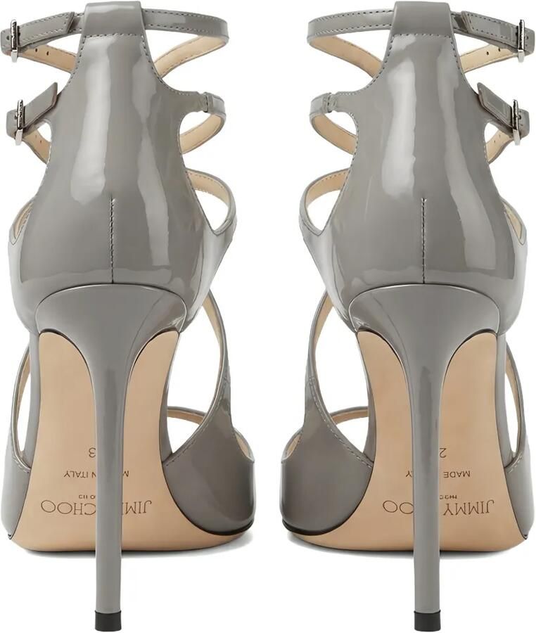 Jimmy Choo Azia 95 sandalen Grijs - Foto 3